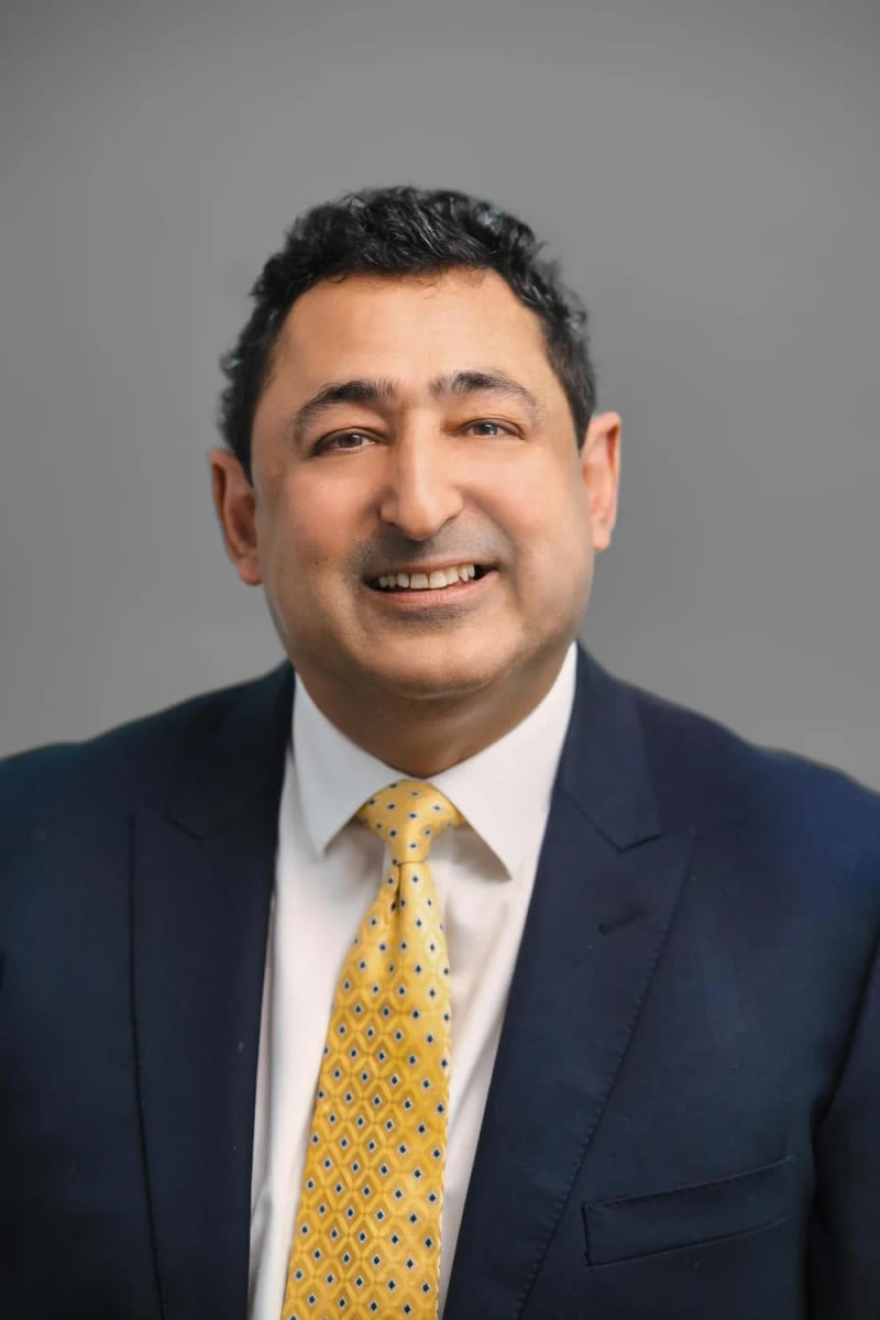 Professional headshot sample, physician